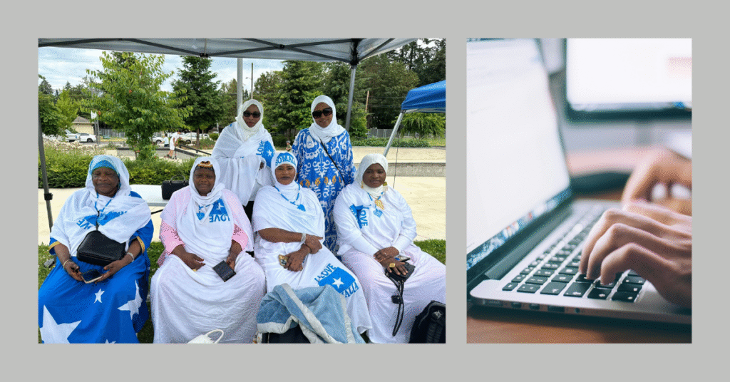 a photo of Oregon community women setting Essential resources for African immigrants & refugees in Oregon. Find housing, legal, job, and community support in this guide.